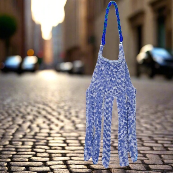 Faux Fur Fringe Crossbody Bag - Picture 1 of 7